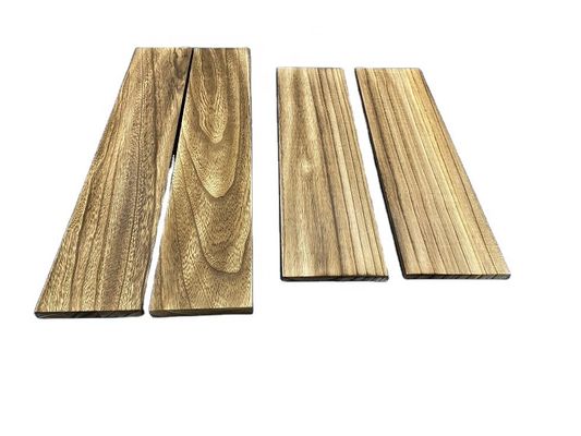 3 mm-50 mm Espessura Reportagens flutuantes de Paulownia natural queimada com certificação FSC