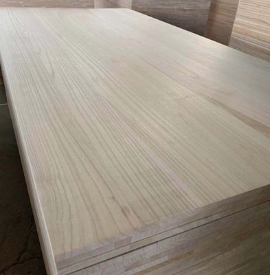 FSC 100% Certificado 3mm-50mm Paulownia Wood Board para Fabricação de Móveis sob medida