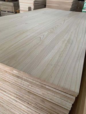 FSC 100% Certificado 3mm-50mm Paulownia Wood Board para Fabricação de Móveis sob medida