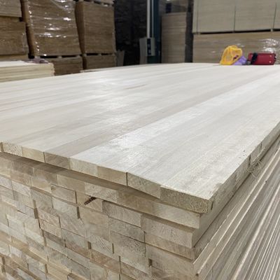280-300 kg/m2 Densidade Painéis de madeira Paulownia em tamanho personalizado para móveis ecológicos