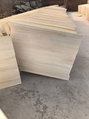 1220x2440mm Qingfa Paulownia Wood Board com serviço pós-venda