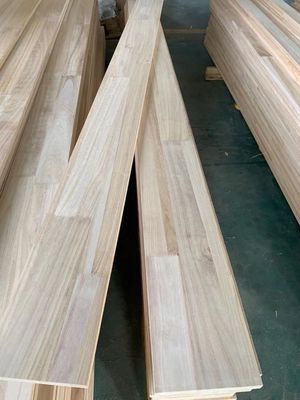 8%-12% Teor de humidade Paulownia Madeira para mobiliário Lamas de madeira Peças de reposição gratuitas