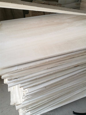 Folhas de madeira Paulownia para design contemporâneo grau AA AB BC por Qingfa