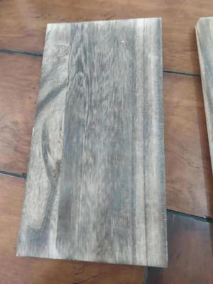 Decoração de casa vintage madeira quente queimada tábuas de madeira rústica Paulownia em estilo de design moderno