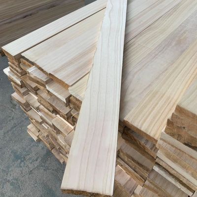 Plancas de madeira de pinho Paulownia Poplar para oficina