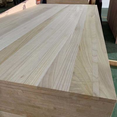Painéis de madeira colados de Paulownia Espessura 16 mm Para sala de estar