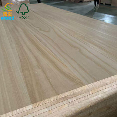 Paulownia Madeira para mobiliário Placa Design contemporâneo e artesanato de oficina