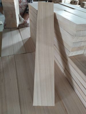 FSC Certificado Paulownia Madeira Cozinha Amigável Cor Contemporânea Natural