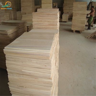 FSC Certificado Painel de madeira sólida Paulownia para porta de móveis Eco-friendly